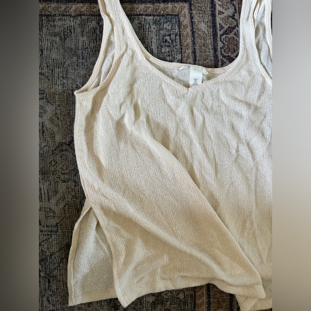 Knit tank top